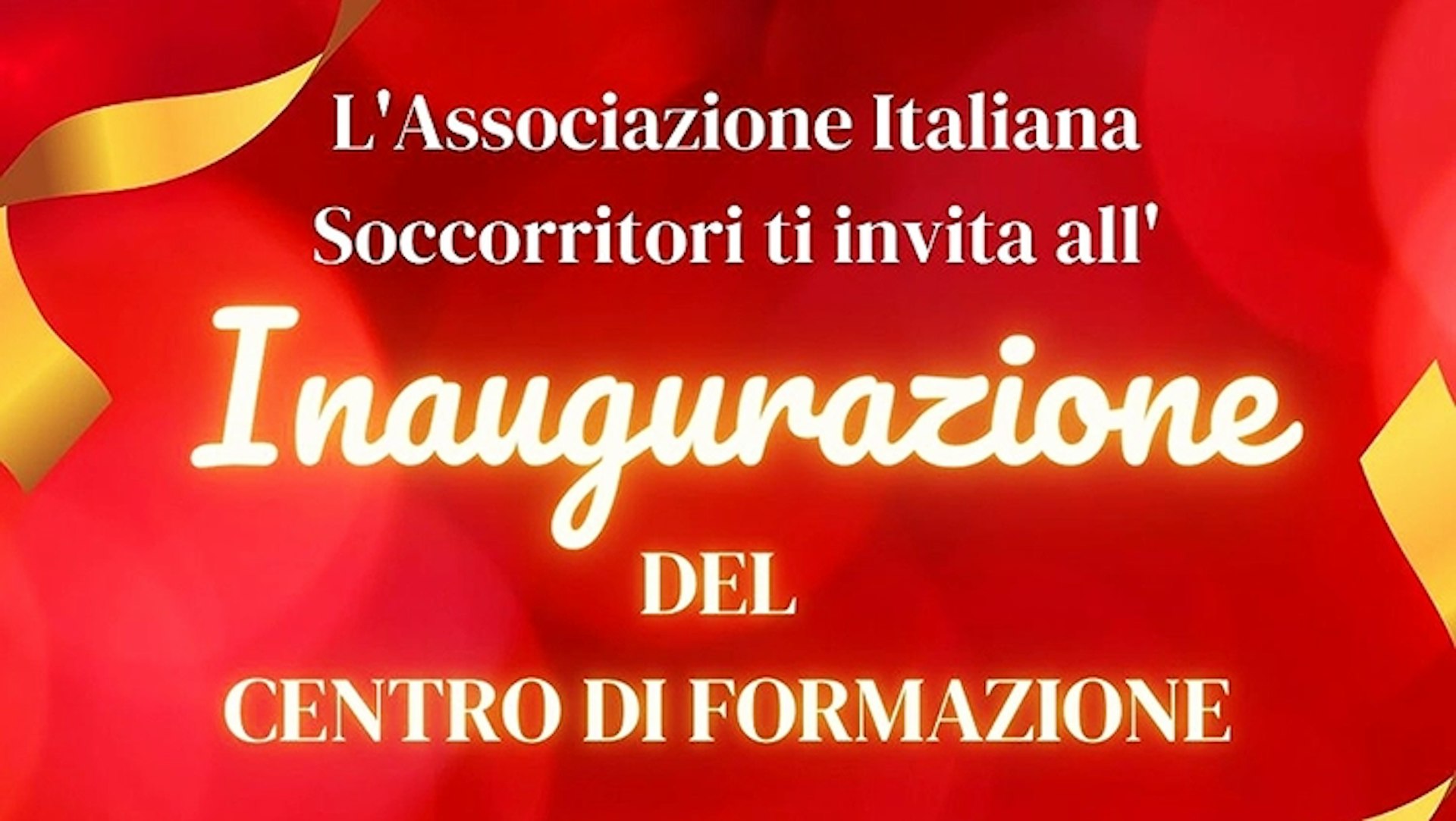 Inaugurazione Nuovo Centro di Formazione • News • Associazione Italiana Soccorritori Bassano del Grappa